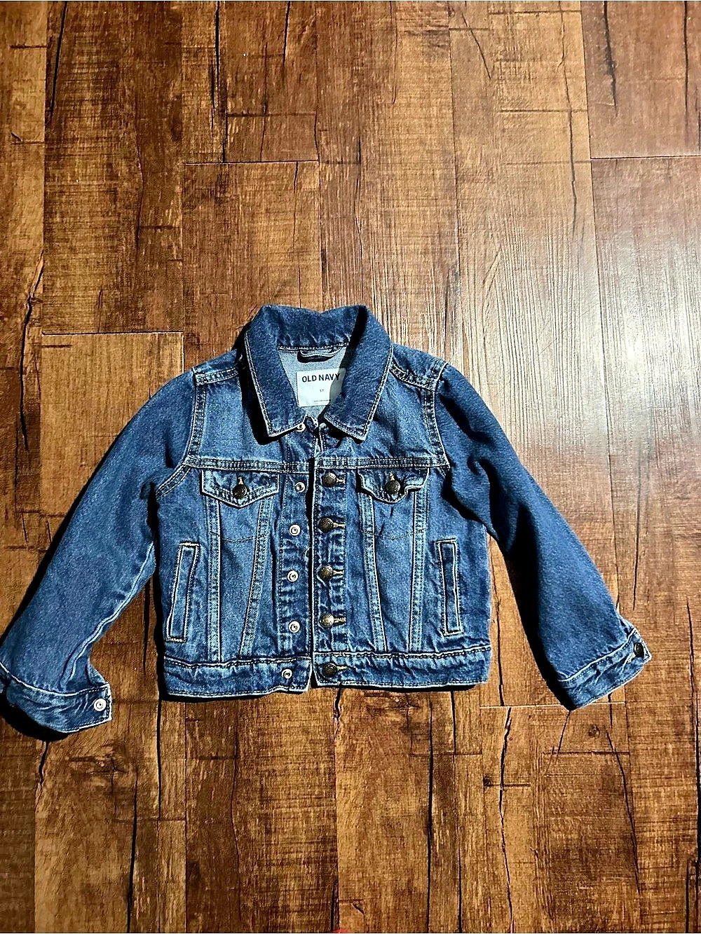 Old Navy Classic Denim Trucker Jacket Kids Blue